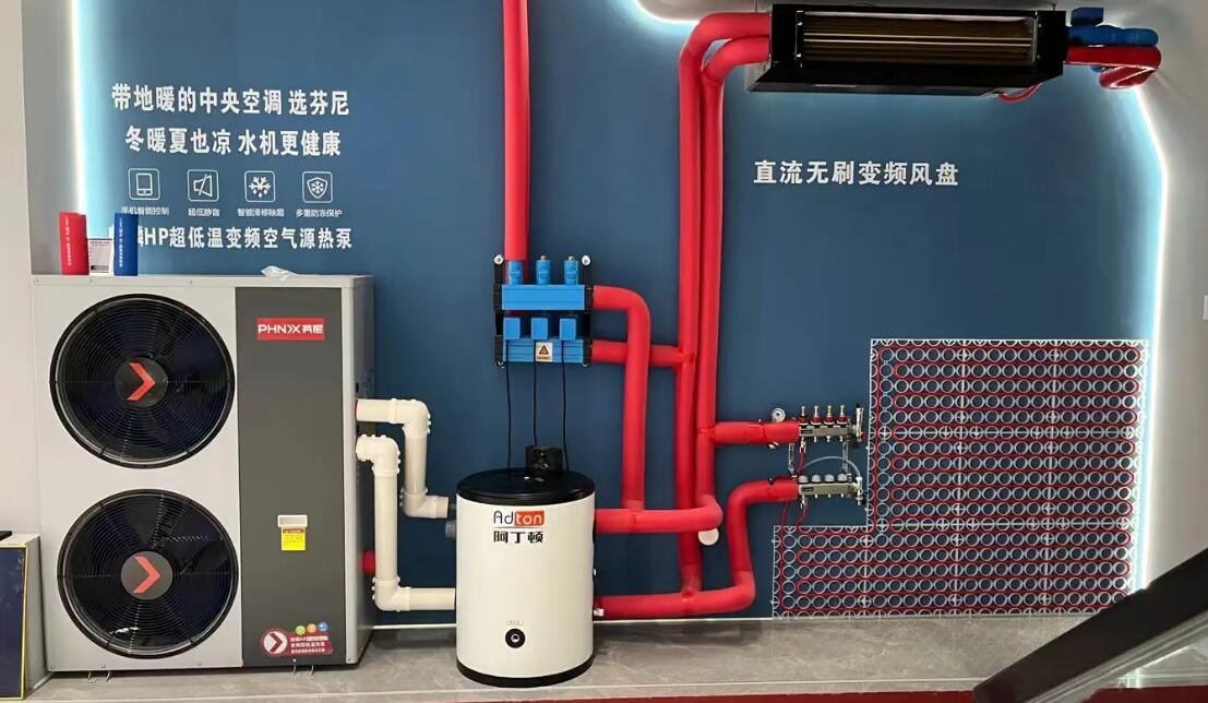 四管制冷熱一體風冷熱泵機組：建筑節(jié)能新利器